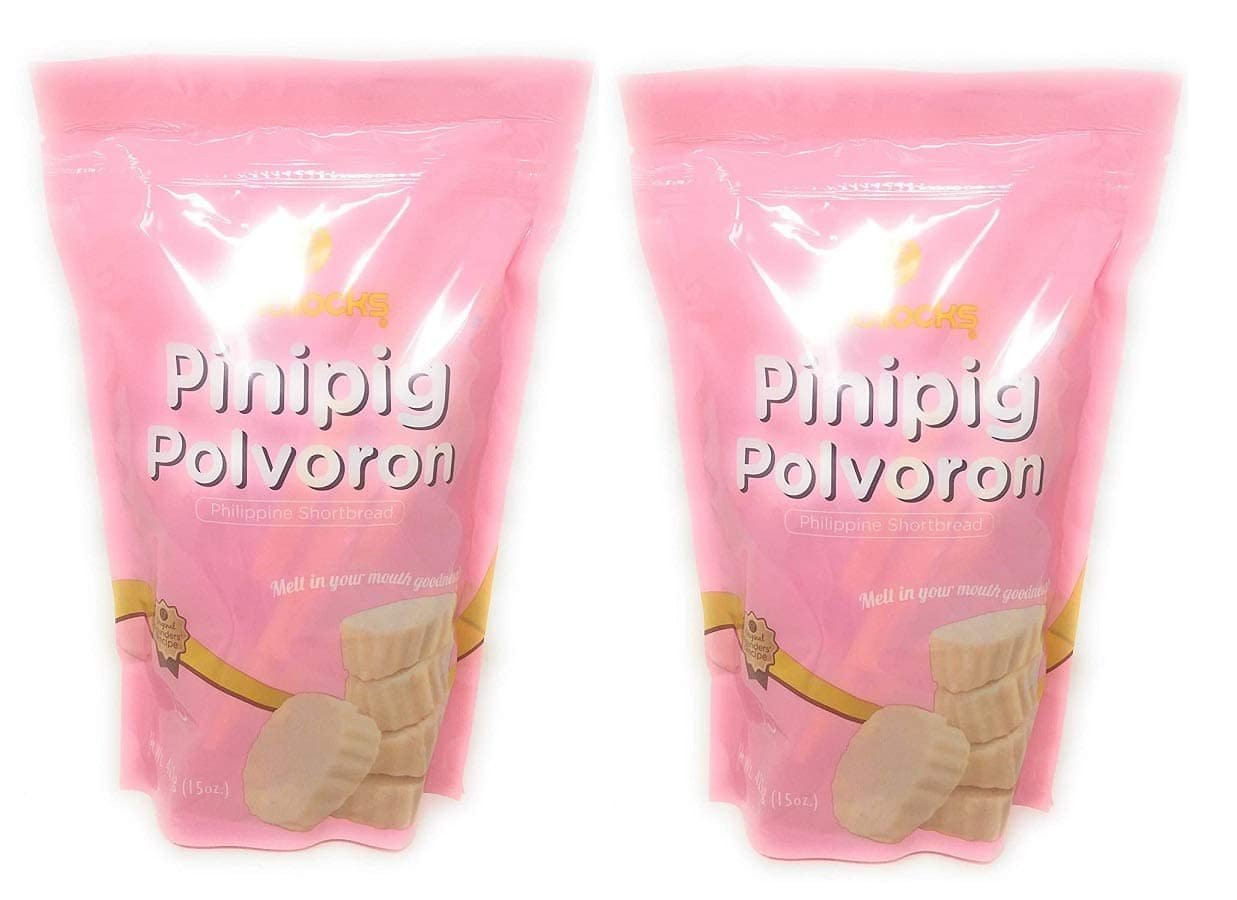 Goldilocks Polvoron Pinipig 30 PCS 2 Bags Goldilocks Polvoron Pinipig 30 PCS 2 Bags