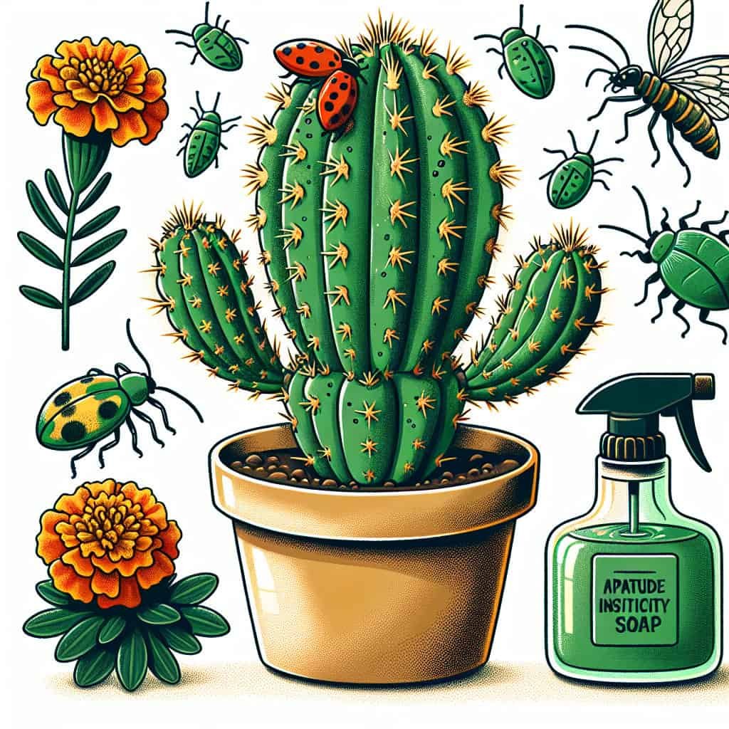 How Do I Prevent Pests Like Aphids And Mealybugs On Nopal?