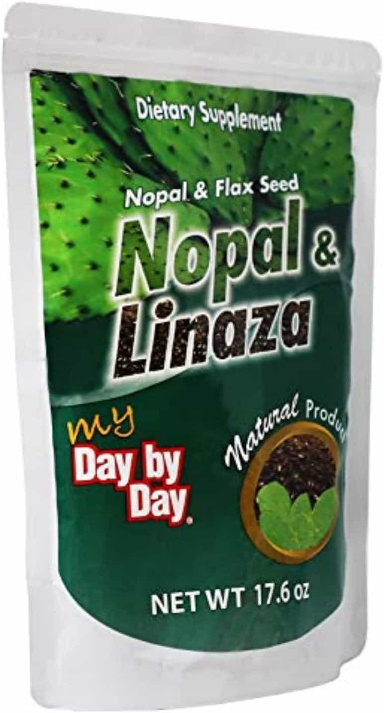MI FIBRA DIARIA, My Day by Day, Nopal and Flax Seed, Natural Fiber, 17.6 Oz, Bag