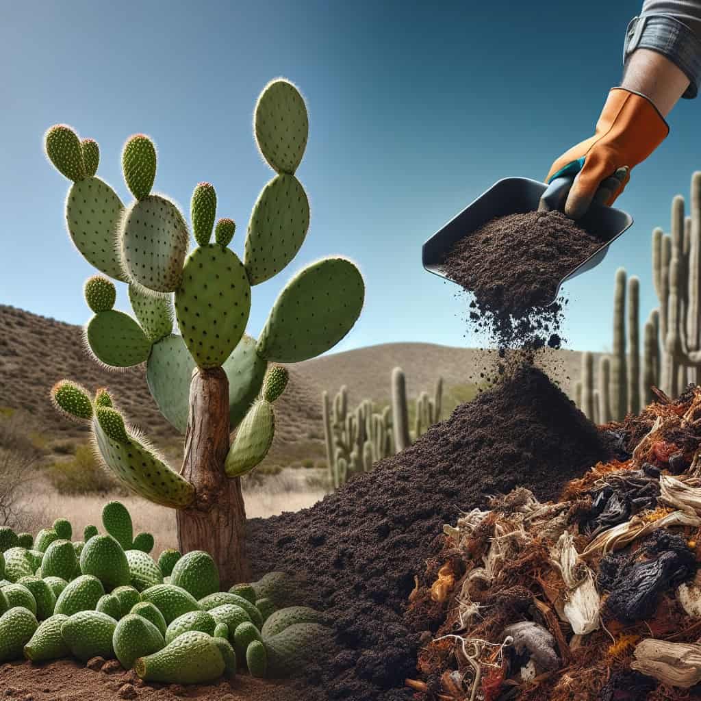 Can I Use Compost To Improve Nopal Soil Fertility?