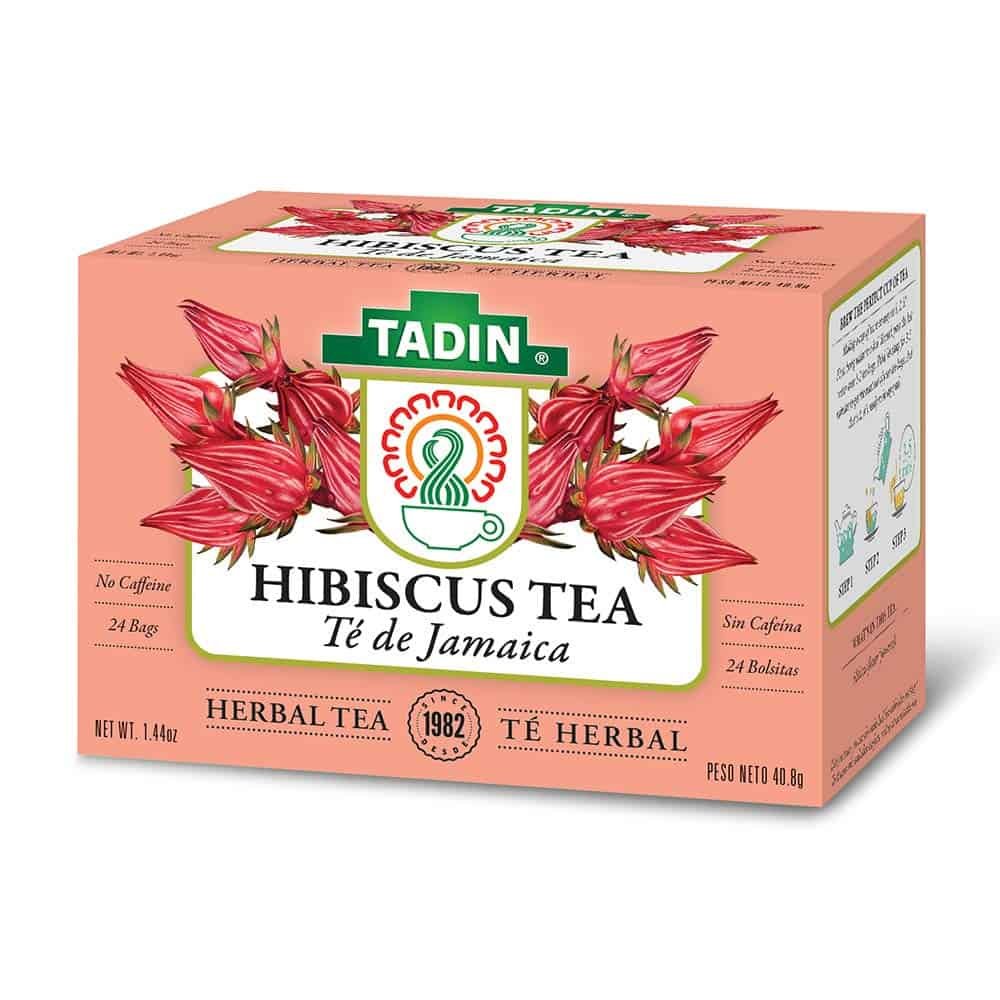 Tadin Aloe Vera Cactus Herbal Tea, Caffeine Free, 24 Tea Bag Per Box, Pack of 6 Boxes Total