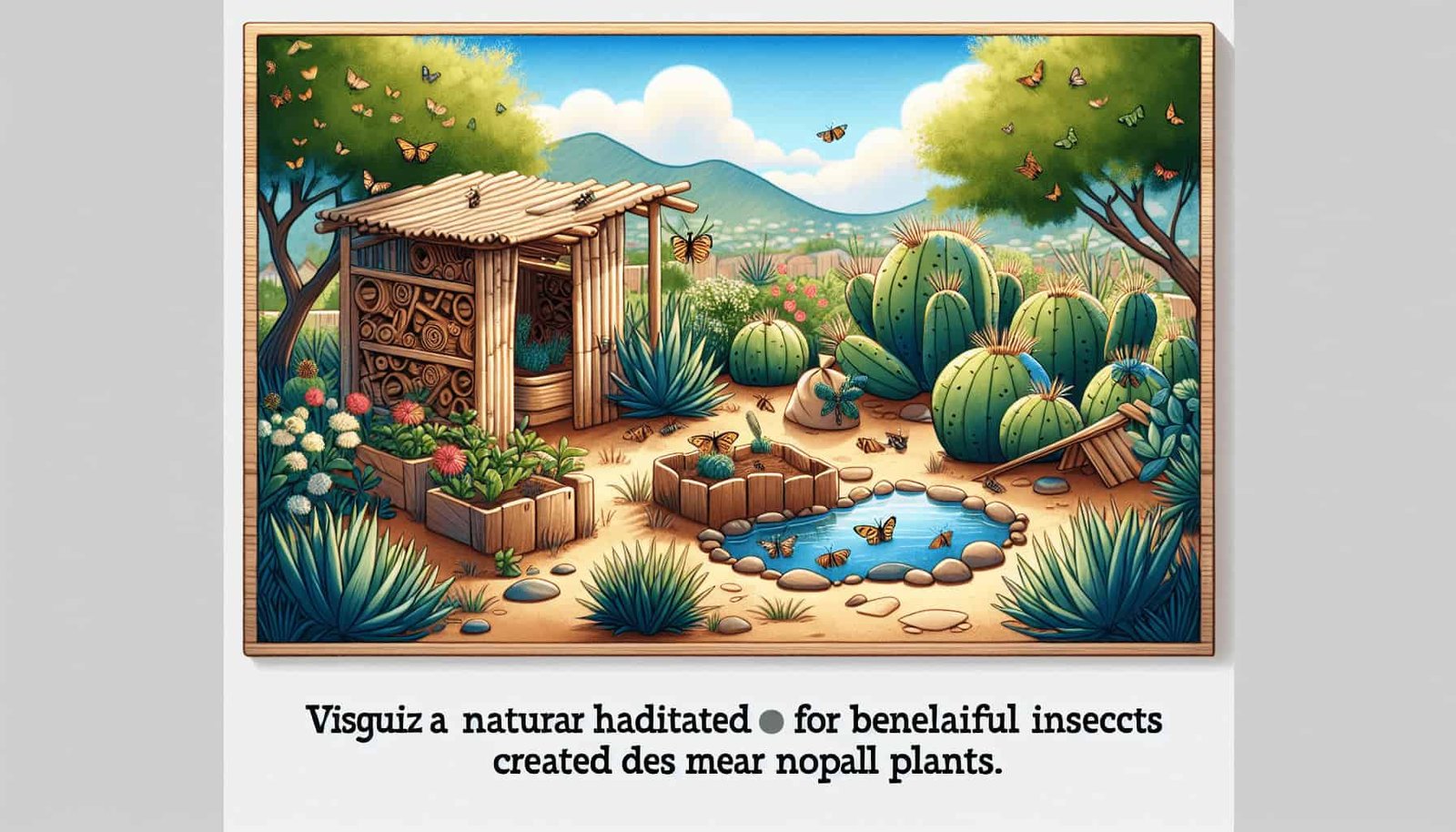 How Do I Create A Natural Habitat For Beneficial Insects Near Nopal? How Do I Create A Natural Habitat For Beneficial Insects Near Nopal?