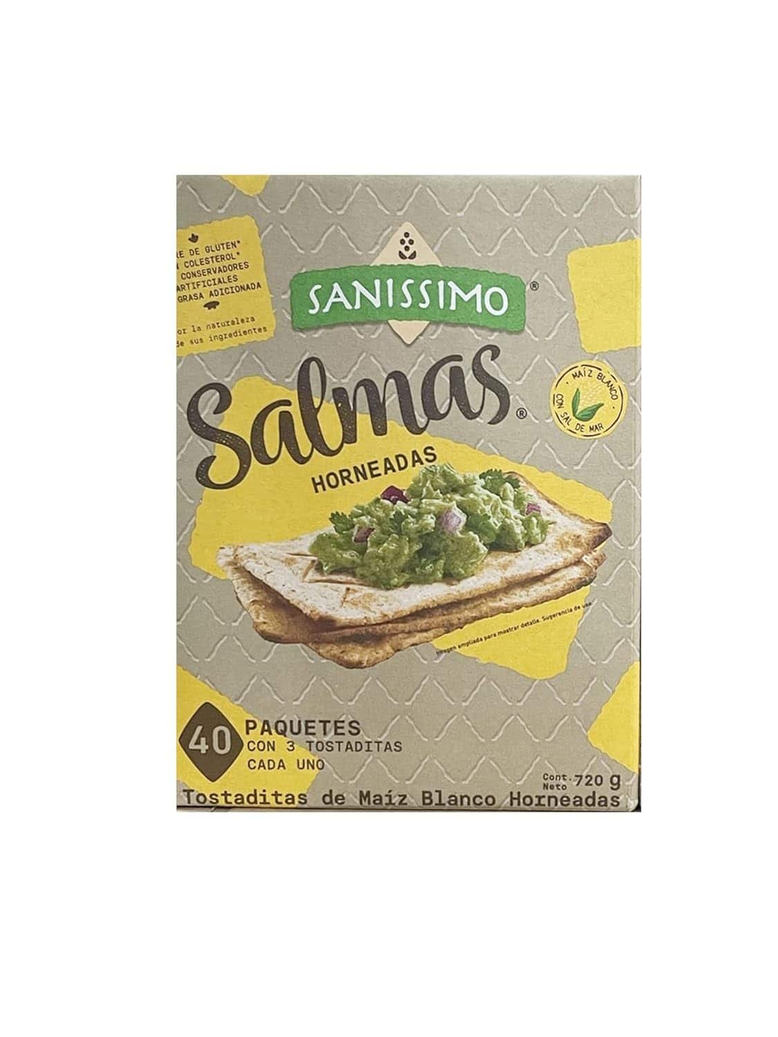 TOSTADAS HORNEADAS SALMAS/2 PAQUETES