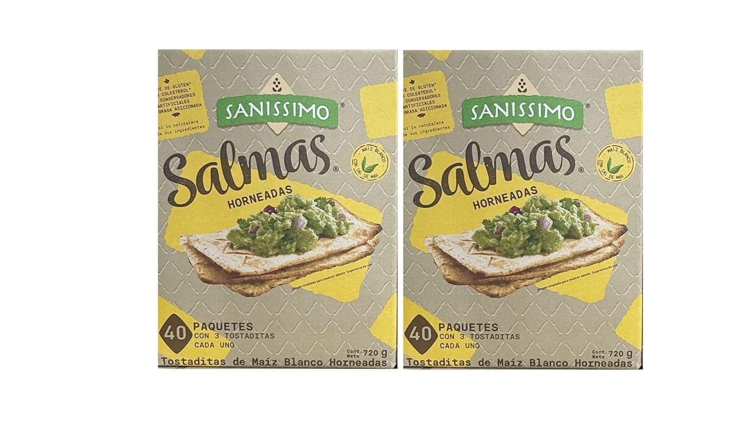 TOSTADAS HORNEADAS SALMAS/2 PAQUETES