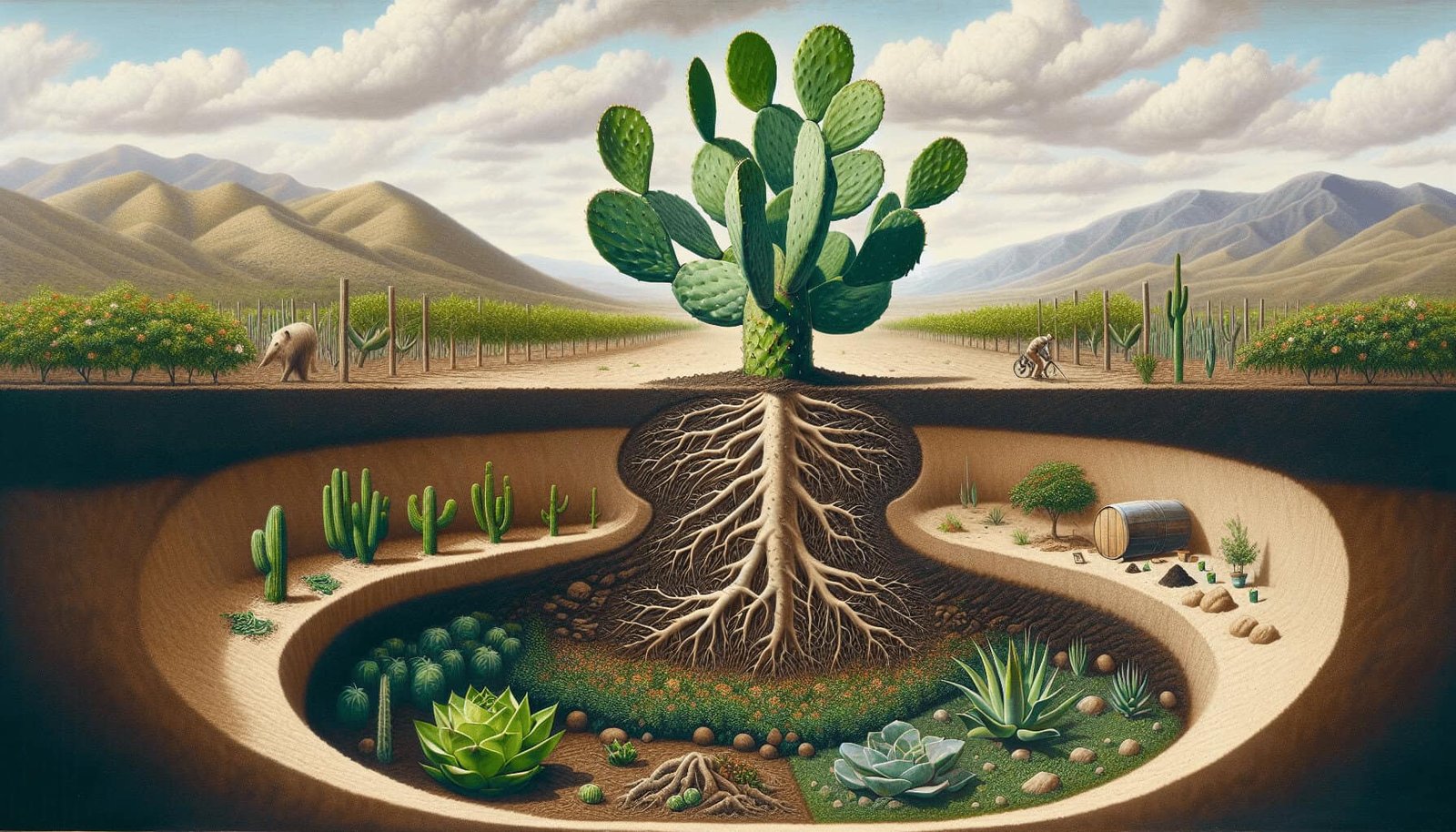 How Do I Maintain A Balanced Soil Ecosystem For Nopal Growth?