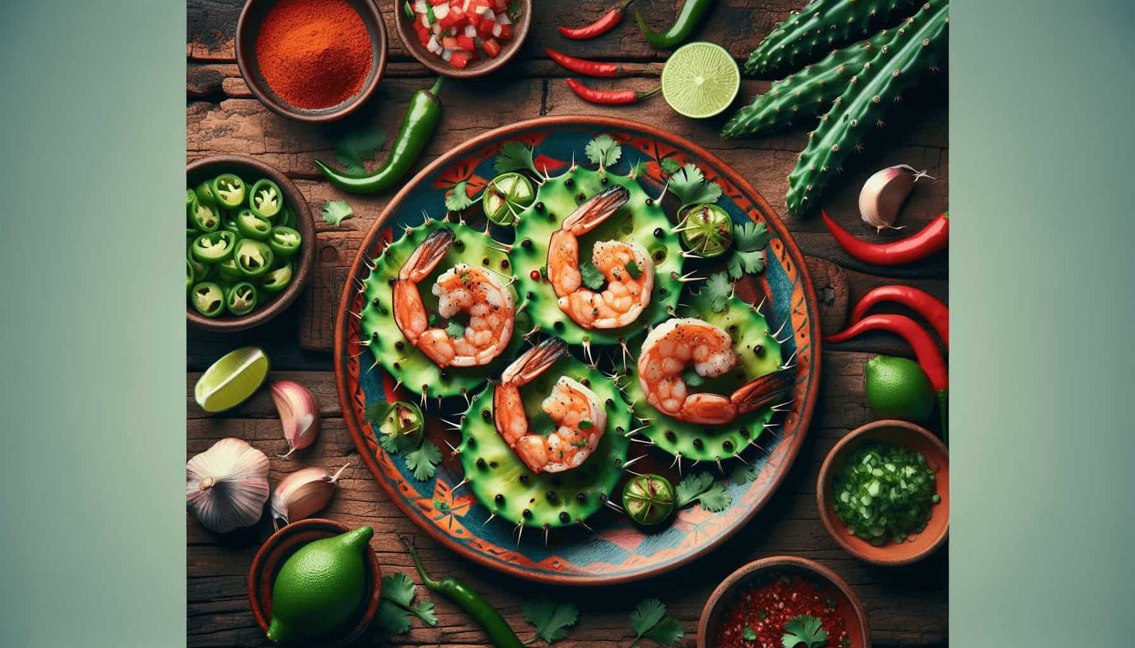 How To Make A Nopal And Shrimp Dish? How To Make A Nopal And Shrimp Dish?