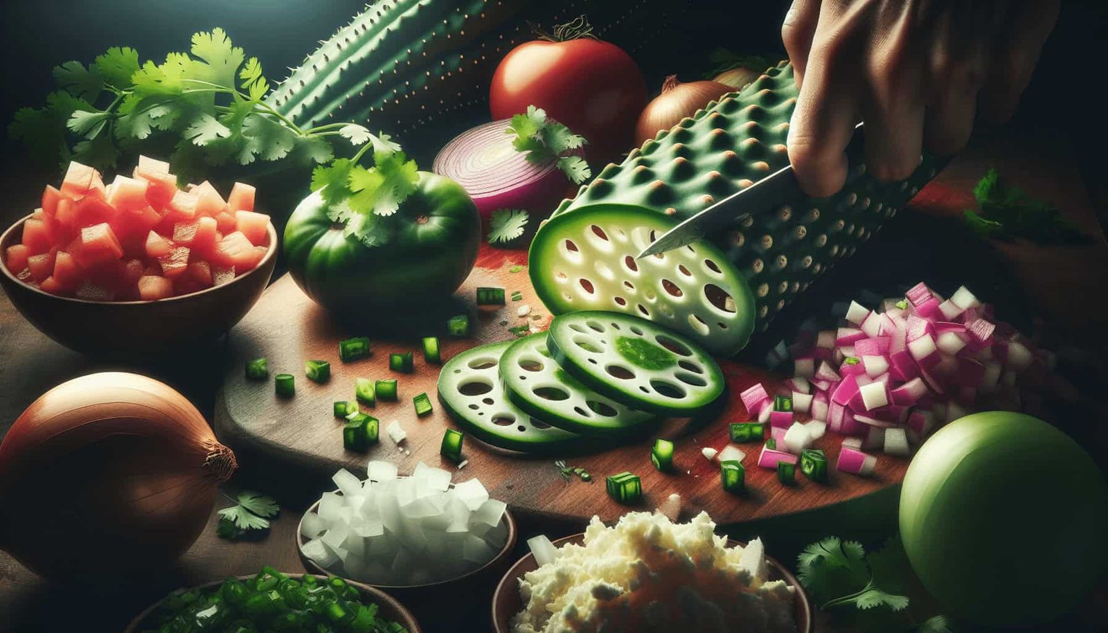 How To Make Traditional Mexican Nopal Salad? How To Make Traditional Mexican Nopal Salad?