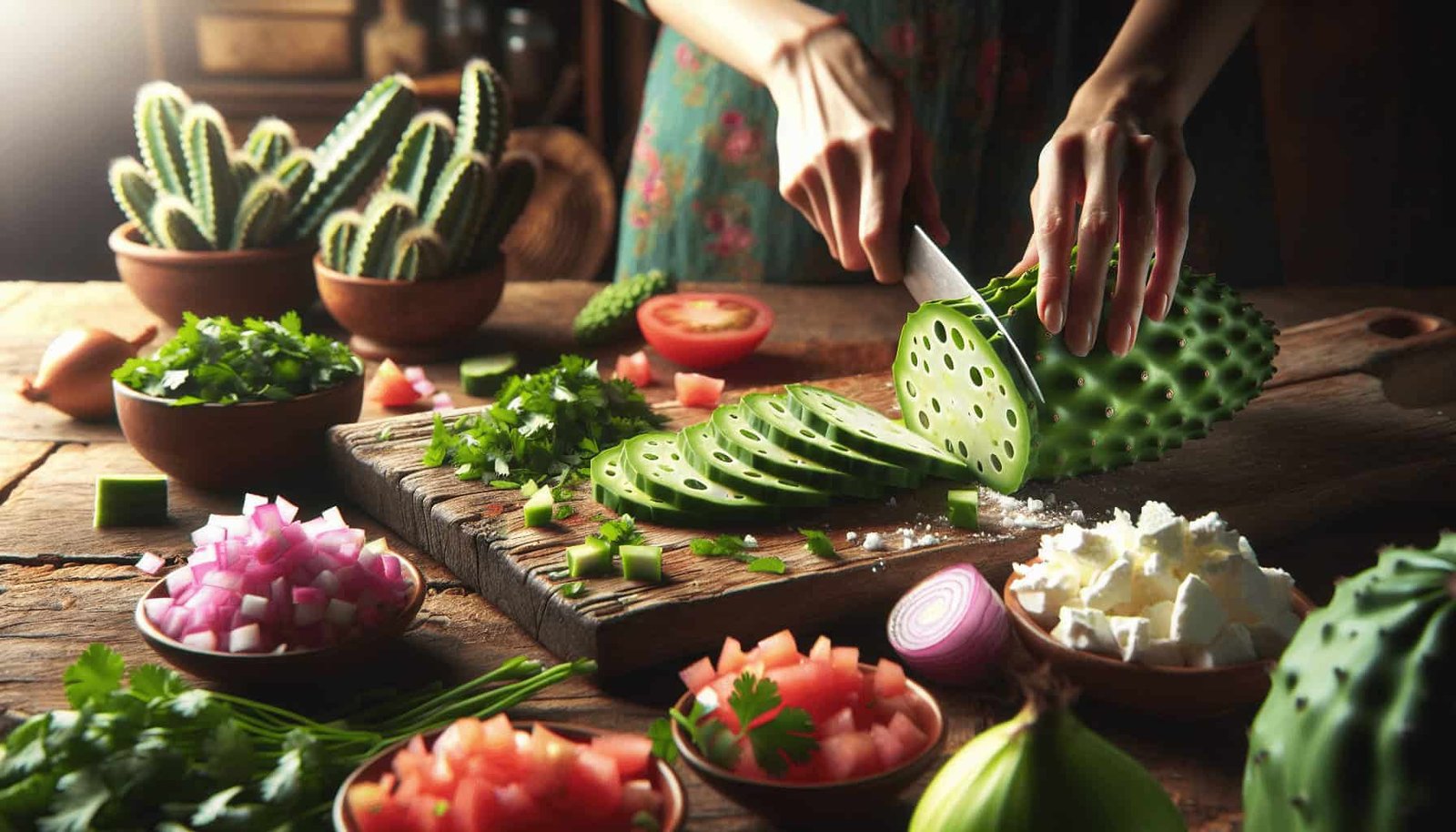 How To Make Traditional Mexican Nopal Salad? How To Make Traditional Mexican Nopal Salad?
