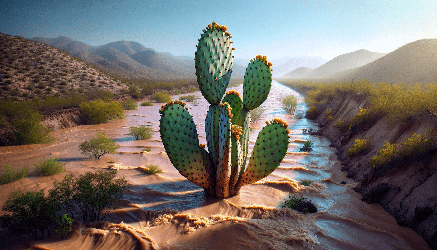 How To Manage Nopal Cactus In Flood-prone Areas?