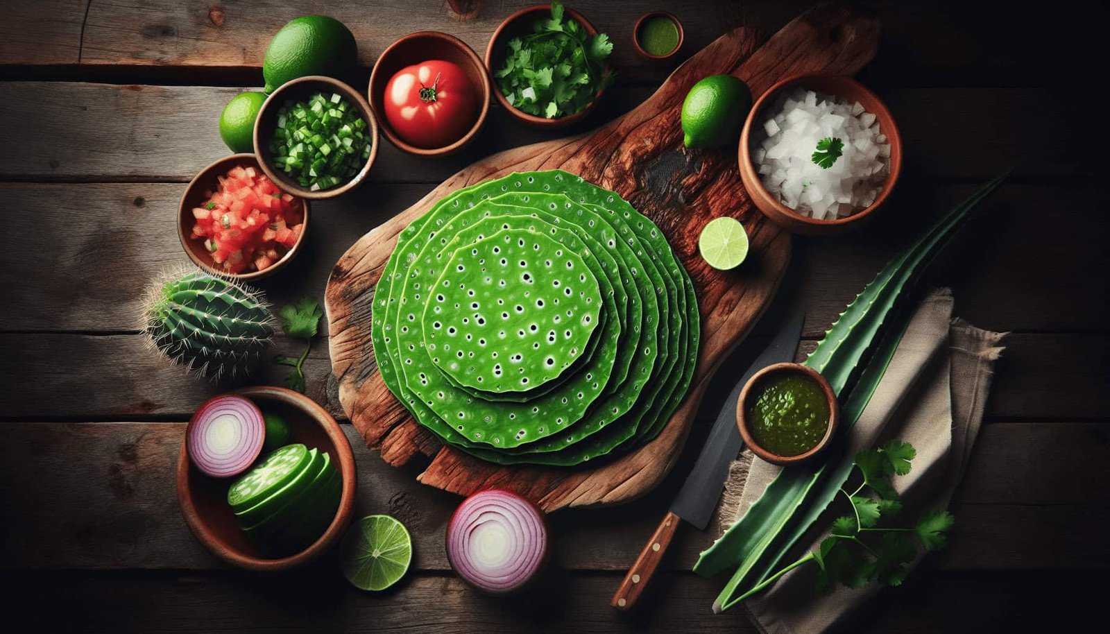 How To Prepare Nopal For Making Dips?