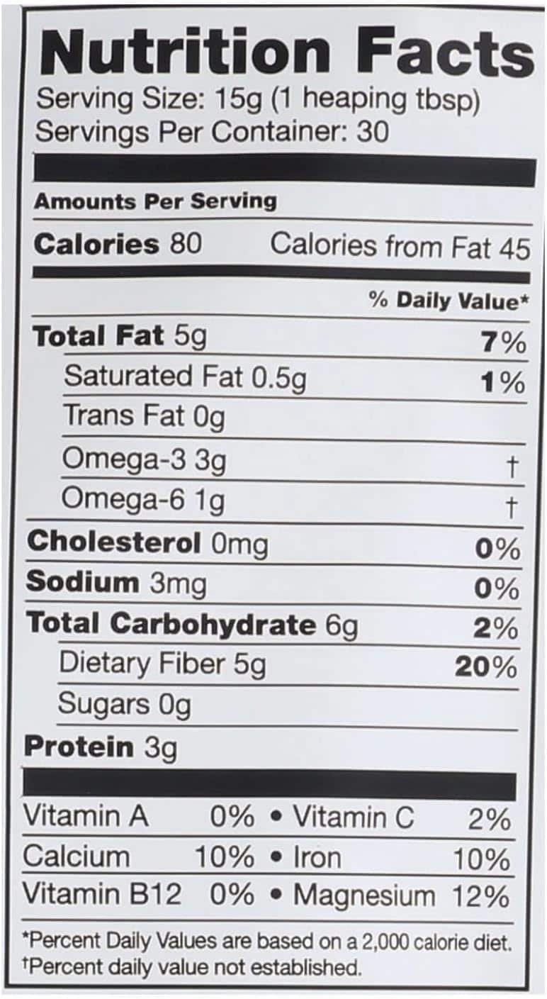 Sunfood Superfoods Chia Seeds - Raw, Organic, Whole - Omega Rich  Heart Healthy Keto Super-Seed - Great for Weight-Loss - Non-GMO - Enjoy As-Is or Ground in Smoothies - Bulk 1 lb Bag Sunfood Superfoods Chia Seeds - Raw, Organic, Whole - Omega Rich  Heart Healthy Keto Super-Seed - Great for Weight-Loss - Non-GMO - Enjoy As-Is or Ground in Smoothies - Bulk 1 lb Bag