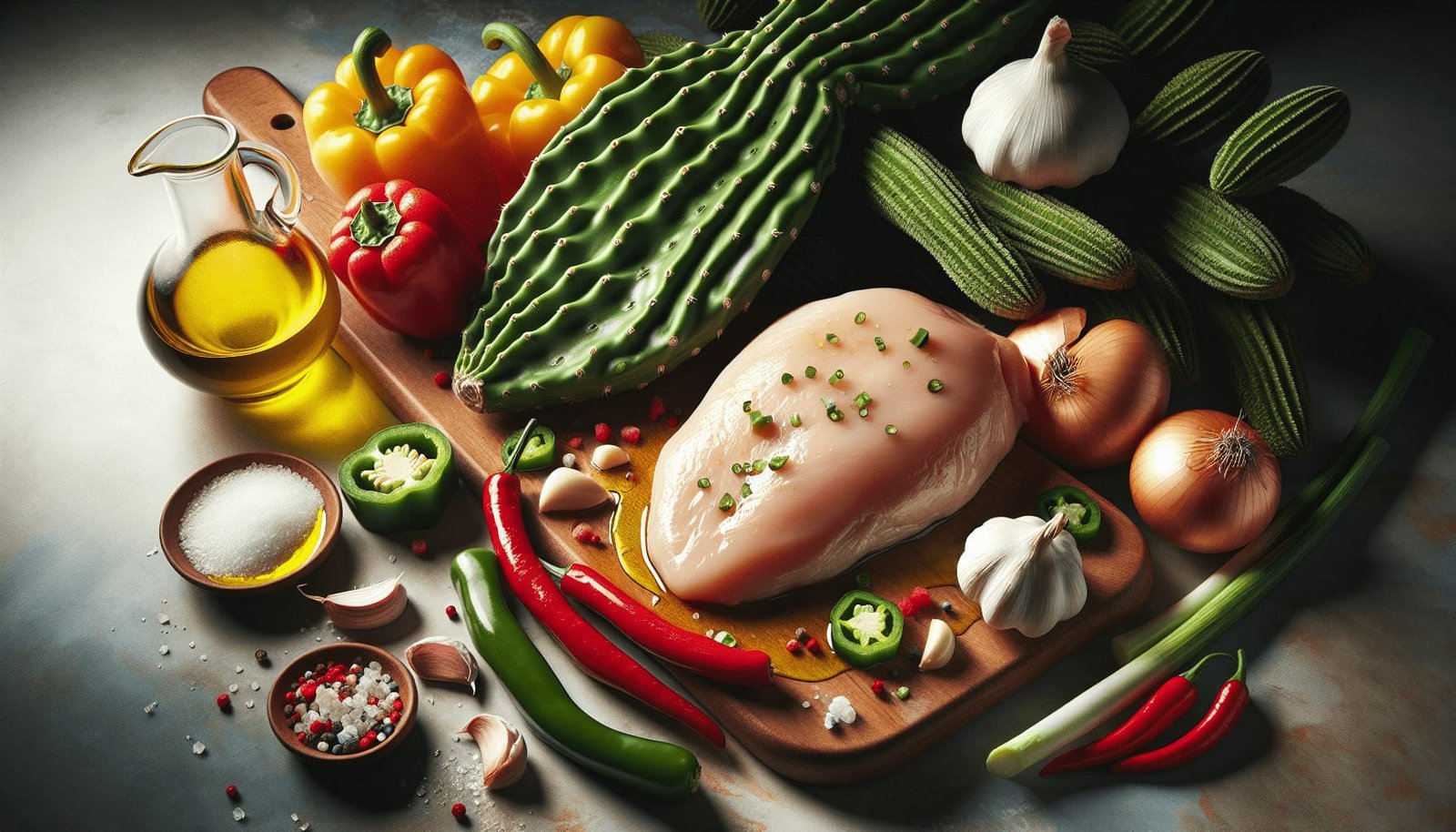 How To Make A Nopal And Chicken Stir-fry? How To Make A Nopal And Chicken Stir-fry?