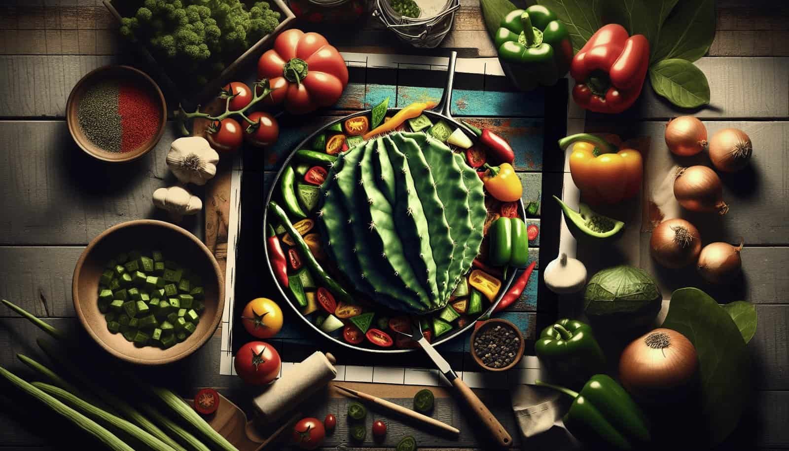 How To Make A Nopal And Veggie Stir-fry? How To Make A Nopal And Veggie Stir-fry?