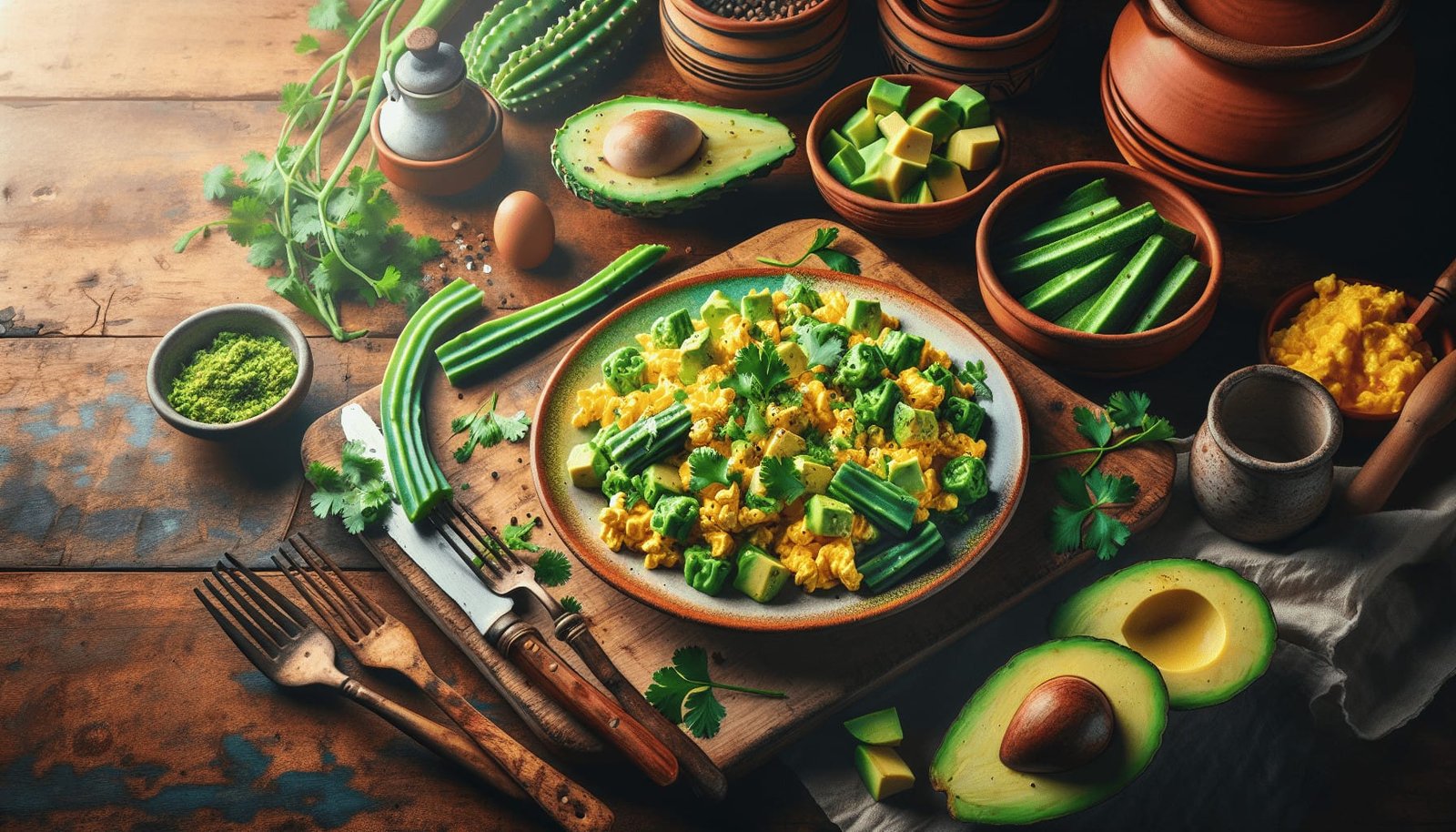 How To Make A Nopal And Egg Breakfast Scramble? How To Make A Nopal And Egg Breakfast Scramble?