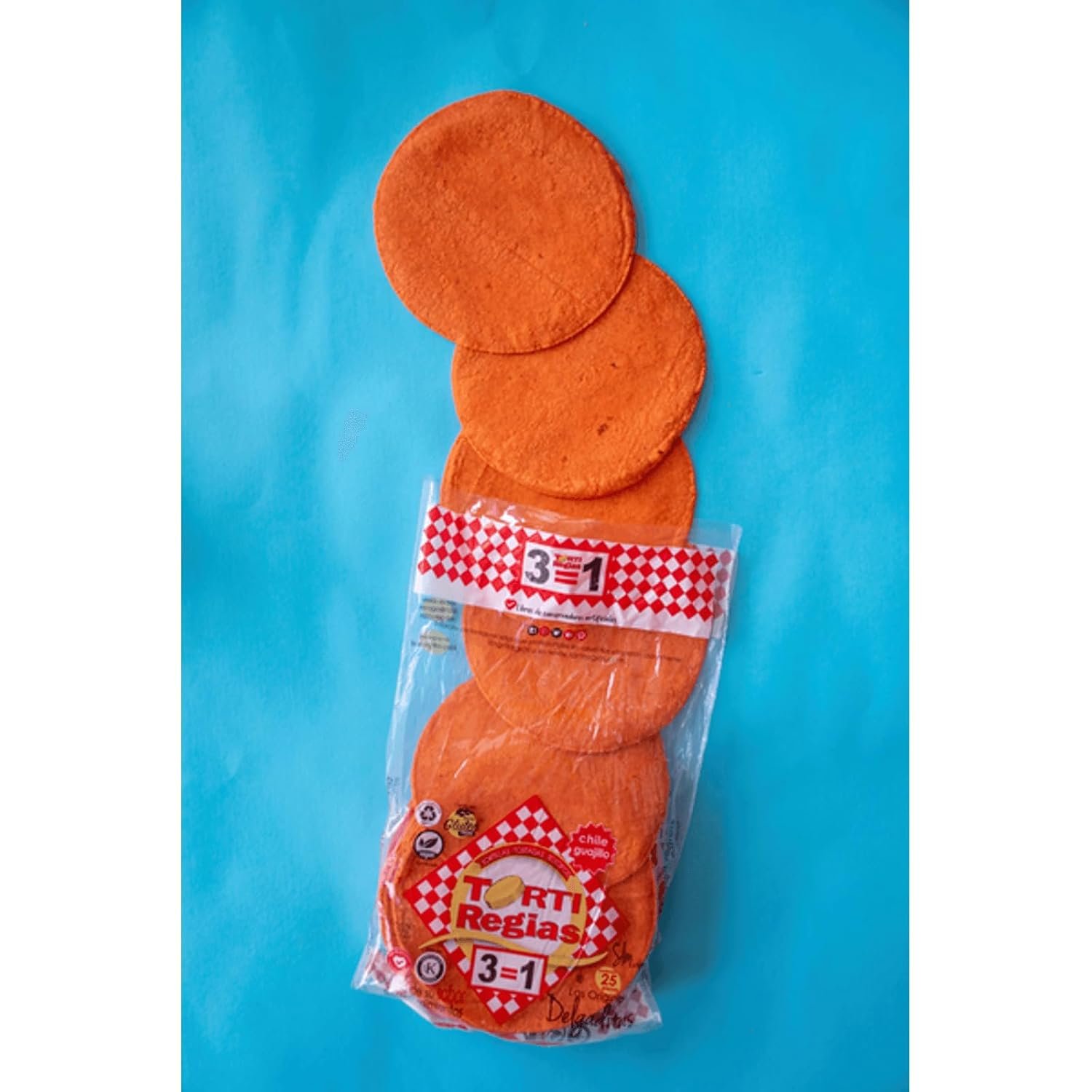 TORTIREGIAS DELGADITAS ROJA Distributed by TexMex Distribution TORTIREGIAS DELGADITAS ROJA Distributed by TexMex Distribution