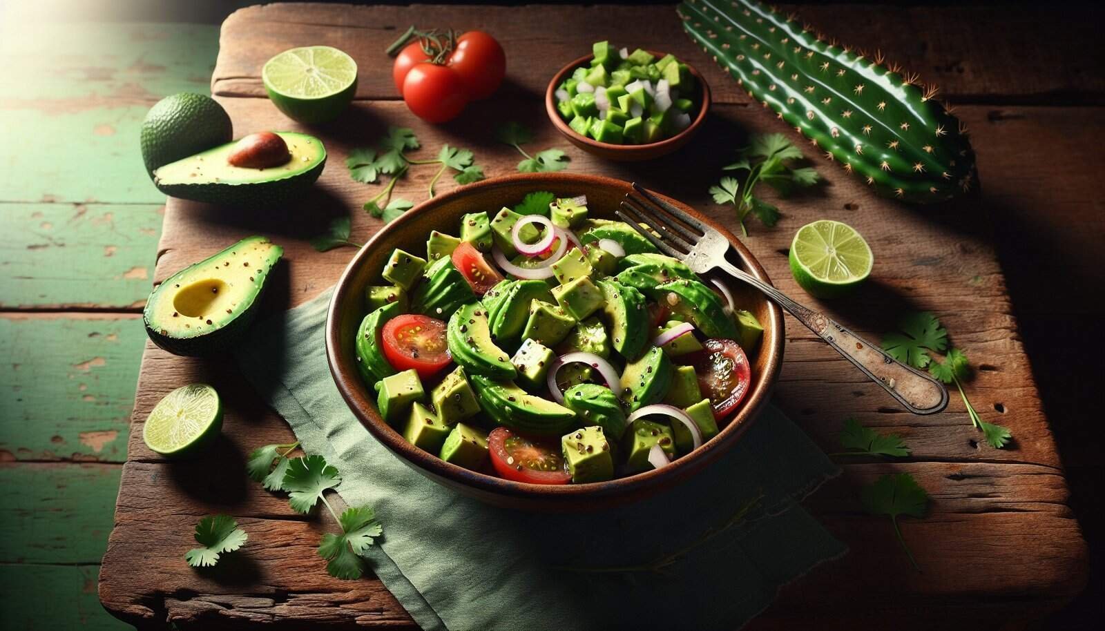 How To Make A Nopal And Avocado Salad? How To Make A Nopal And Avocado Salad?