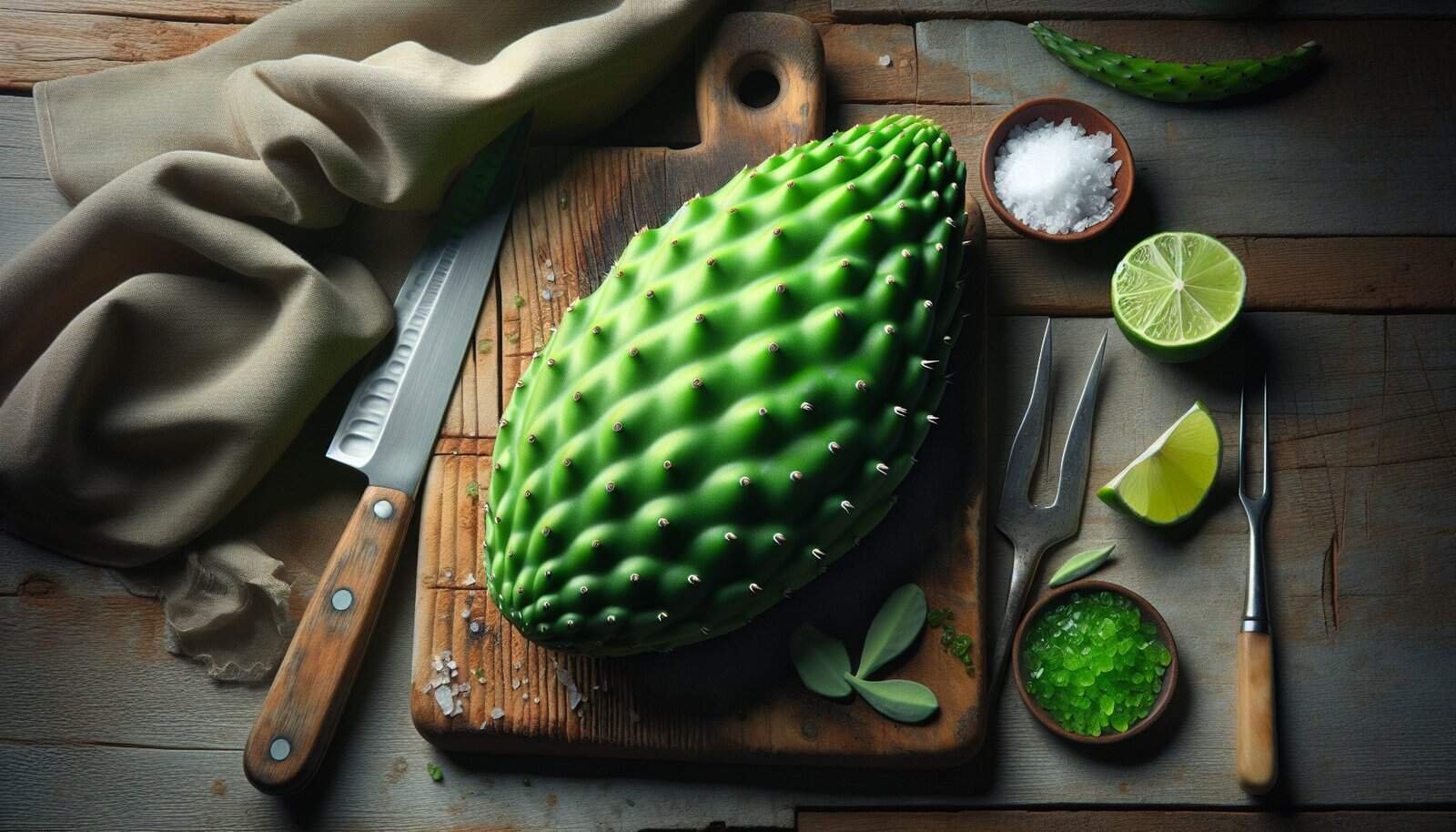 How To Prepare Nopal For Making Chips?