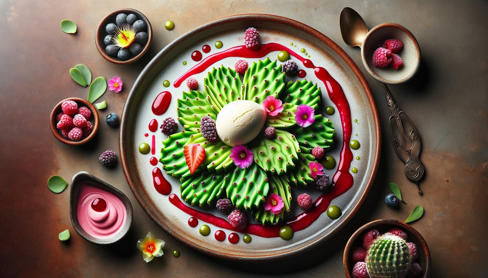 What Are Some Unique Ways To Use Nopal In Desserts?