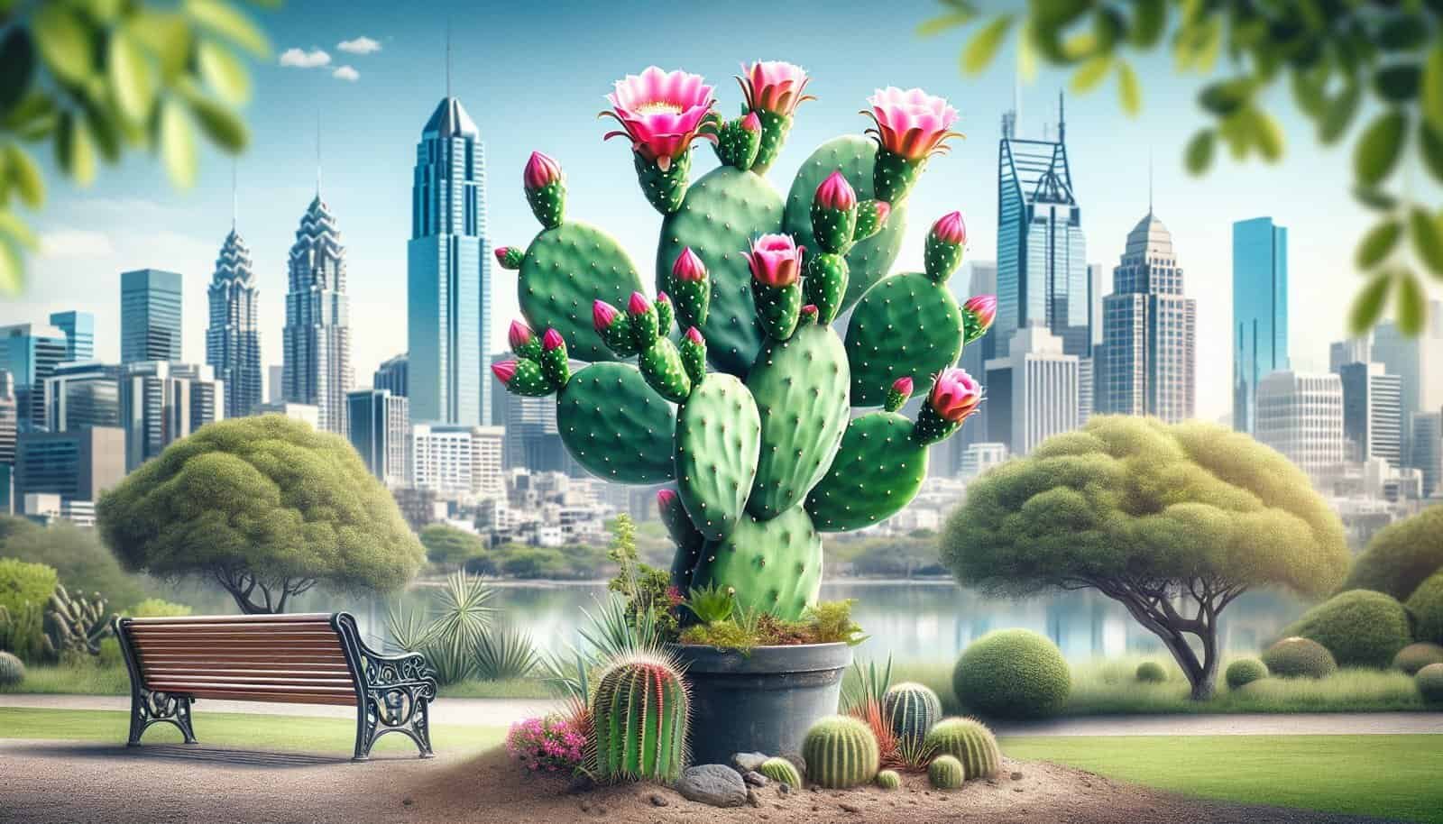 How To Manage Nopal Cactus Growth In Urban Gardens?
