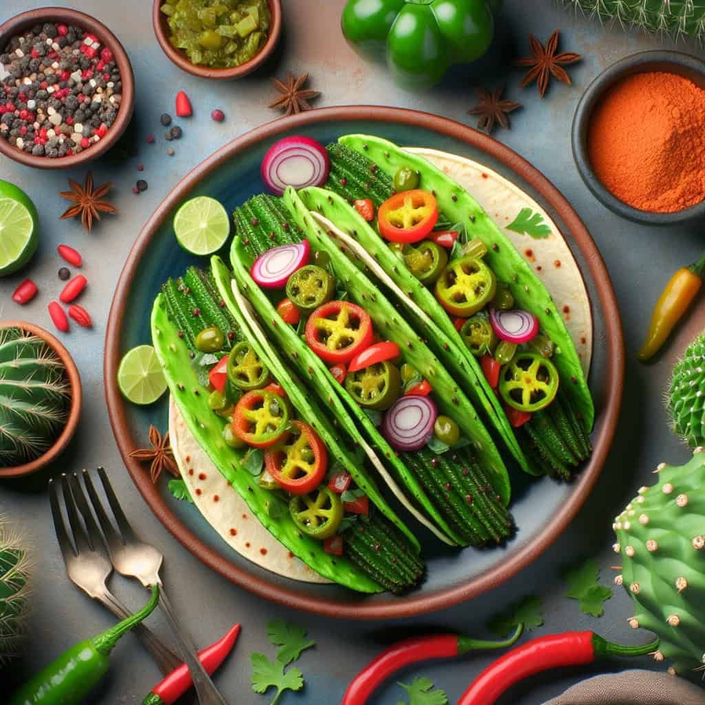 Are There Vegetarian And Vegan Nopal Recipes For Main Courses?
