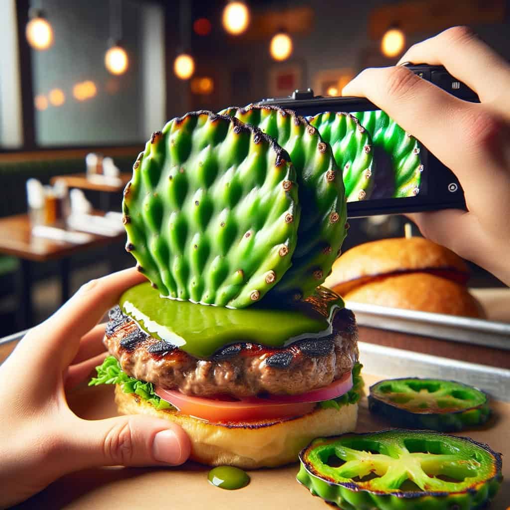 Can I Prepare Nopal As A Topping For Burgers And Sandwiches?