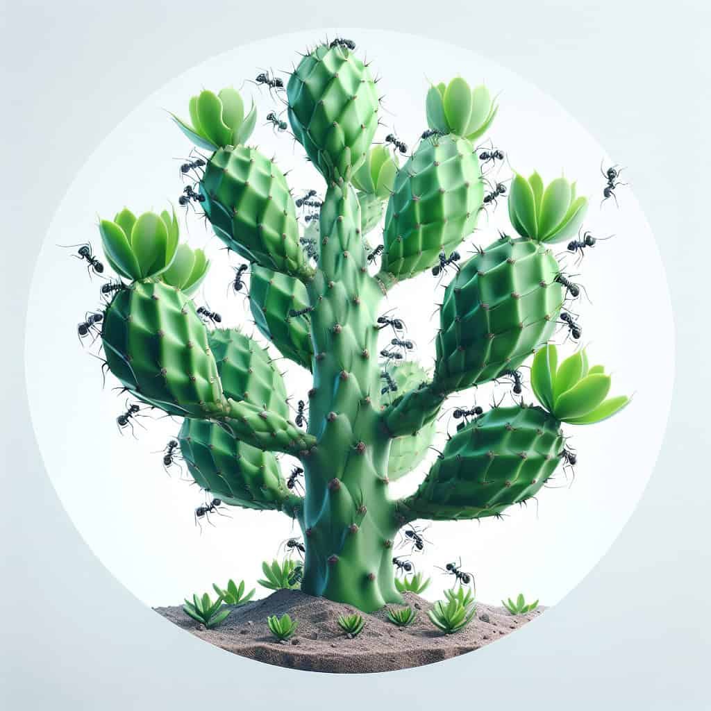 How Do I Prevent Ants From Infesting My Nopal Plants?