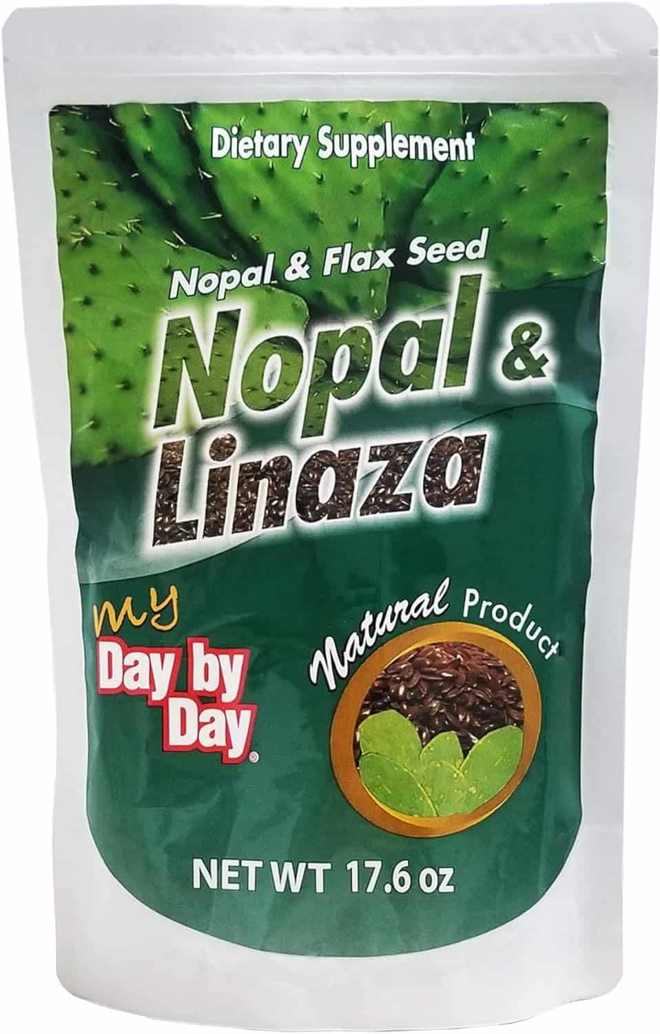 MI FIBRA DIARIA, My Day by Day, Nopal and Flax Seed, Natural Fiber, 17.6 Oz, Bag review