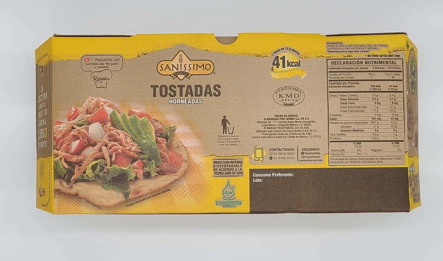 SANISSIMO Corn Tostadas Review