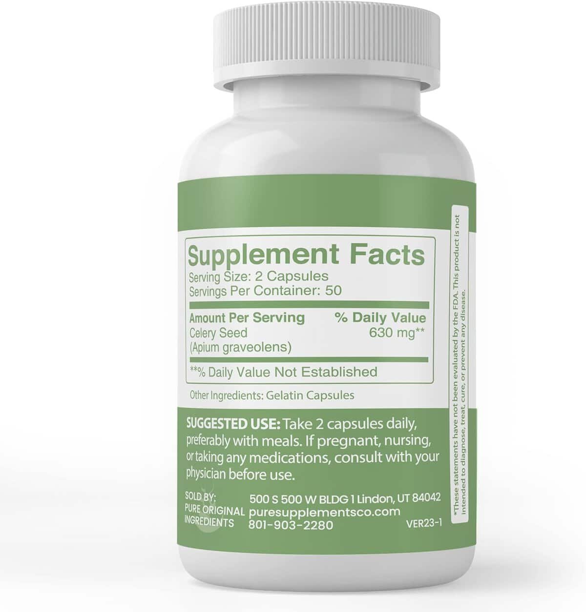 Pure Original Ingredients Celery Seed Review