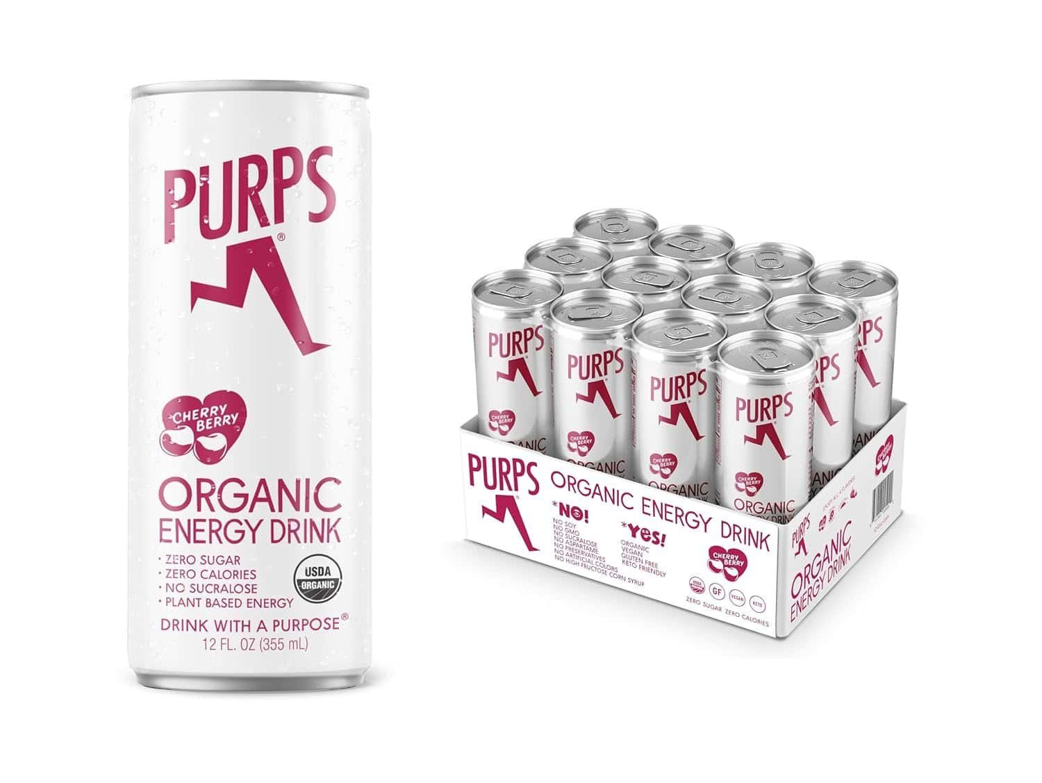 PURPS Organic Energy Drink Review