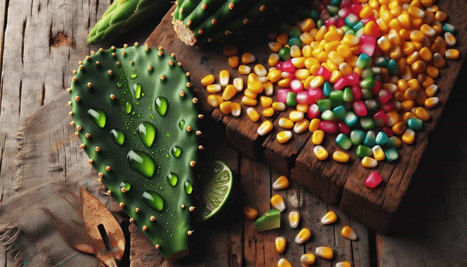 How To Make A Nopal And Corn Salad?