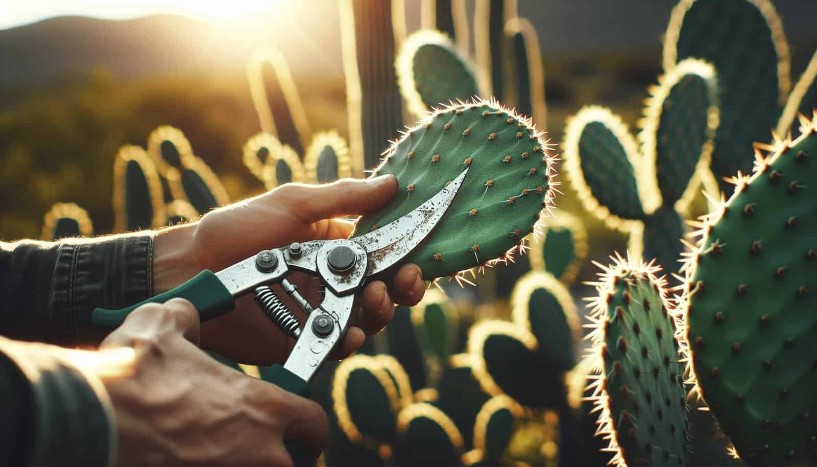 How To Prune Nopal Cactus For Better Growth?